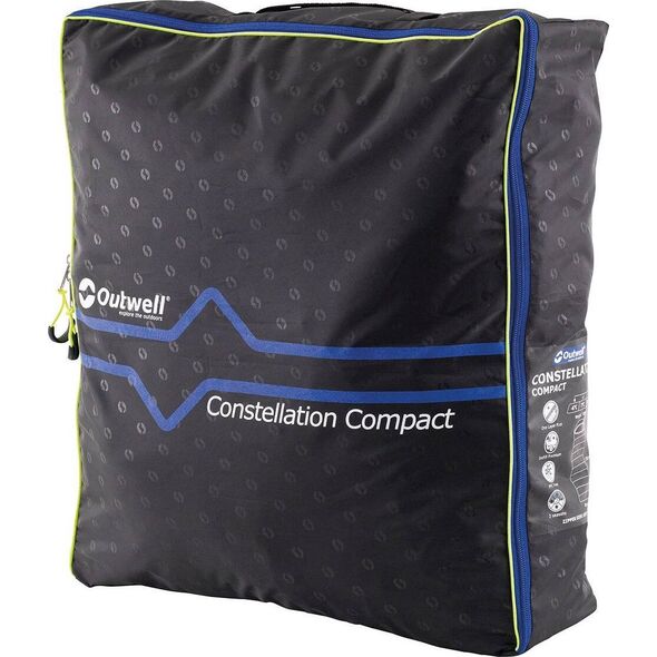 Outwell Śpiwór syntetyczny Outwell Constellation Compact (195 cm) - grey Uniwersalny
