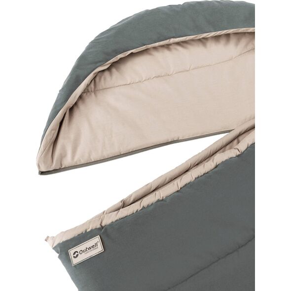 Outwell Śpiwór syntetyczny Outwell Constellation Compact (195 cm) - grey Uniwersalny