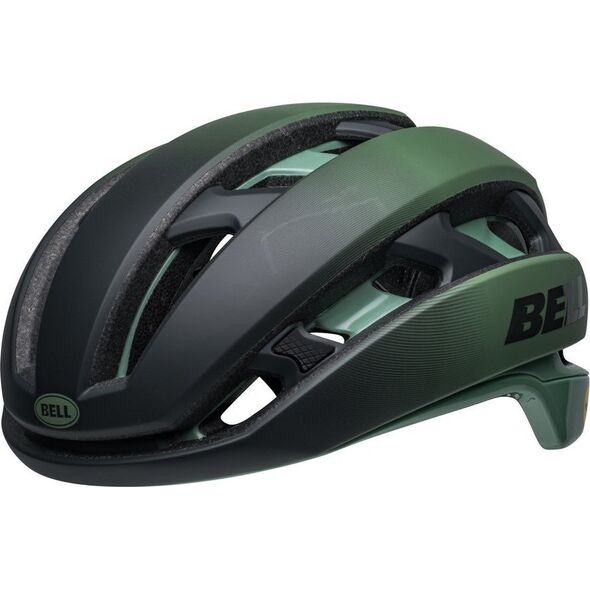 Bell Kask szosowy BELL XR MIPS SPHERICAL Rozmiar kasku: L(58-62 cm), Wybierz kolor: Matte Gloss Green Flare