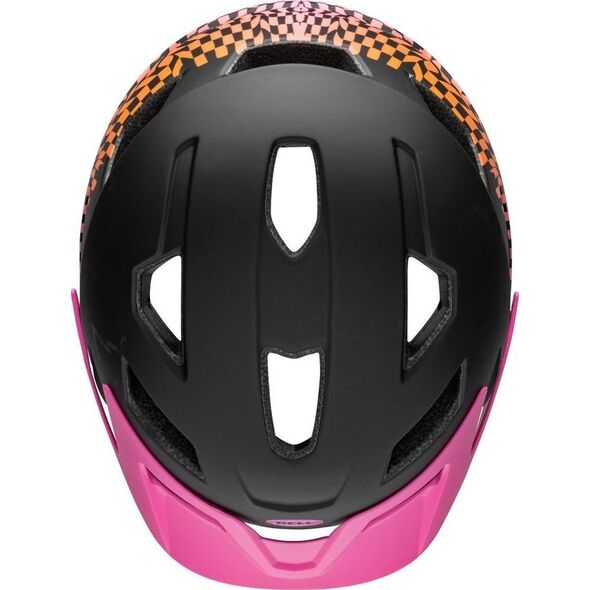 Bell Kask dziecięcy BELL SIDETRACK Rozmiar kasku: Uniwersalny(47-54 cm), Wybierz kolor: Wavy Checks Matte Retina Sear