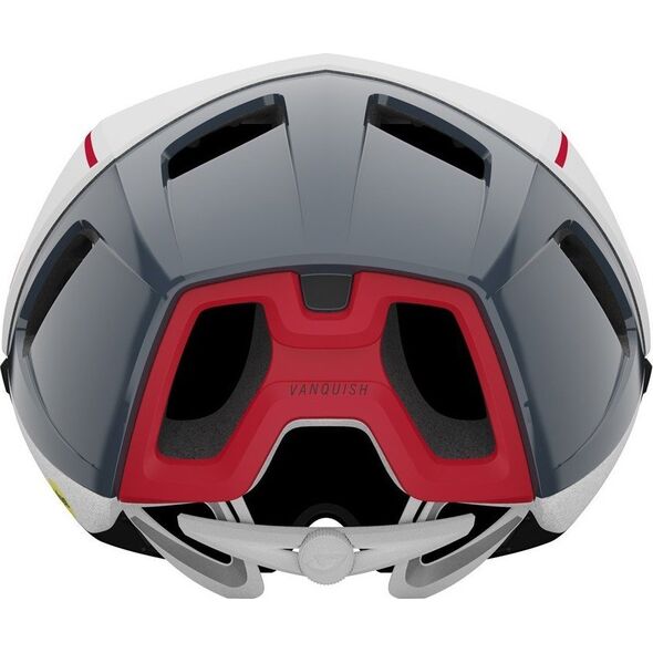 Giro Kask czasowy GIRO VANQUISH MIPS Rozmiar kasku: S(51-55 cm), Wybierz kolor: Matte White Portaro Grey Red