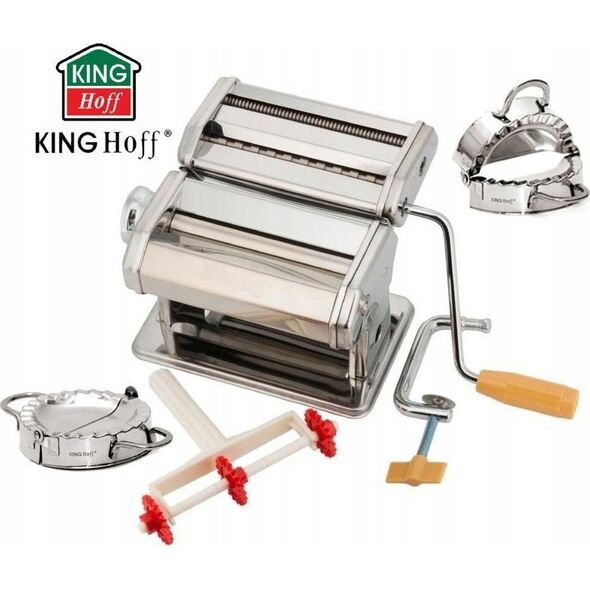 Maszynka do makaronu KingHoff MASZYNKA 4 W 1 DO CIASTA, MAKARONU i PIEROGÓW KiNGHOFF KH-3114-b