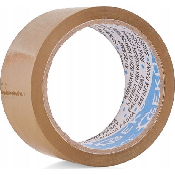 Geko Pakowa taśma klejąca 48mm x 50m – brązowa (6/120)