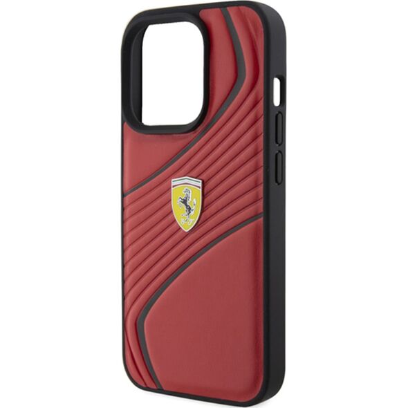 Ferrari Ferrari FEHCP15LPTWR iPhone 15 Pro 6.1" czerwony/red hardcase Twist Metal Logo
