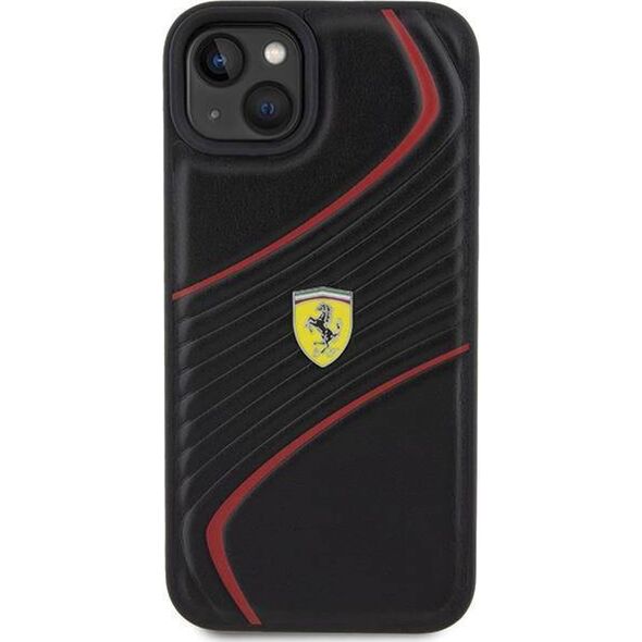 Ferrari Ferrari FEHCP15MPTWK iPhone 15 Plus / 14 Plus 6.7" czarny/black hardcase Twist Metal Logo