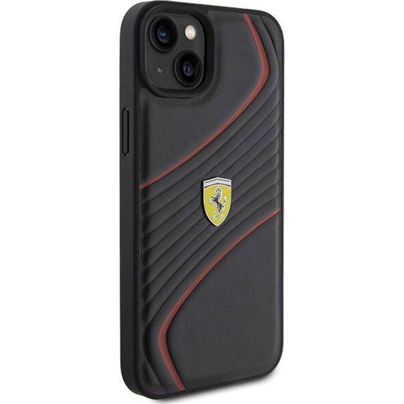 Ferrari Ferrari FEHCP15MPTWK iPhone 15 Plus / 14 Plus 6.7" czarny/black hardcase Twist Metal Logo