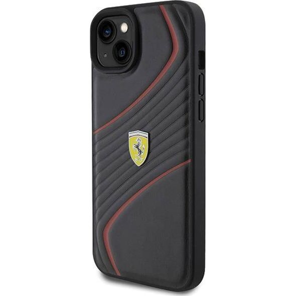 Ferrari Ferrari FEHCP15MPTWK iPhone 15 Plus / 14 Plus 6.7" czarny/black hardcase Twist Metal Logo