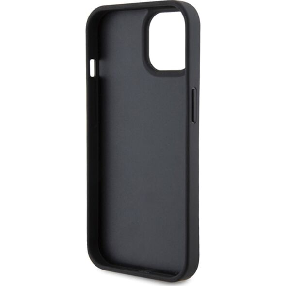 Ferrari Ferrari FEHCP15SRDUK iPhone 15 / 14 / 13 6.1" czarny/black hardcase Quilted Metal Logo
