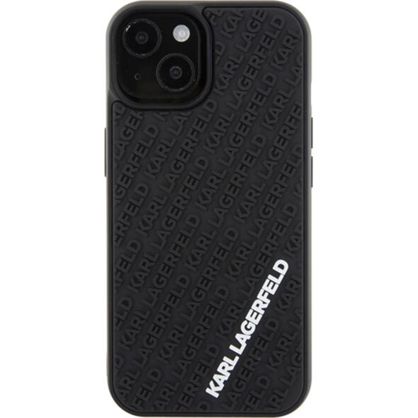 Karl Lagerfeld Karl Lagerfeld KLHCP15S3DMKRLK iPhone 15 / 14 / 13 6.1" czarny/black hardcase 3D Rubber Multi Logo