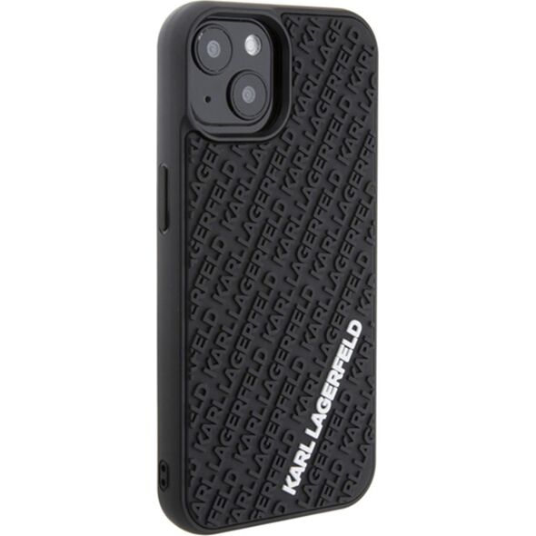Karl Lagerfeld Karl Lagerfeld KLHCP15S3DMKRLK iPhone 15 / 14 / 13 6.1" czarny/black hardcase 3D Rubber Multi Logo