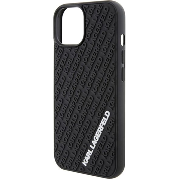 Karl Lagerfeld Karl Lagerfeld KLHCP15S3DMKRLK iPhone 15 / 14 / 13 6.1" czarny/black hardcase 3D Rubber Multi Logo