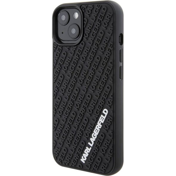 Karl Lagerfeld Karl Lagerfeld KLHCP15S3DMKRLK iPhone 15 / 14 / 13 6.1" czarny/black hardcase 3D Rubber Multi Logo