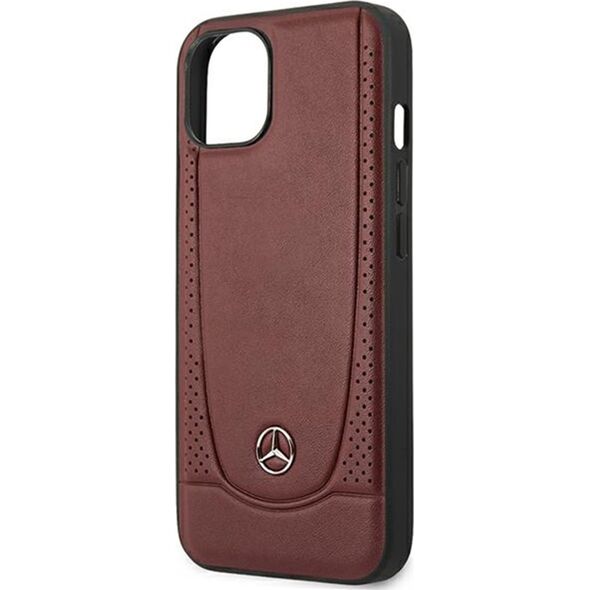 Mercedes Mercedes MEHCP15SARMRE iPhone 15 / 14 / 13 6.1" czerwony/red hardcase Leather Urban Bengale
