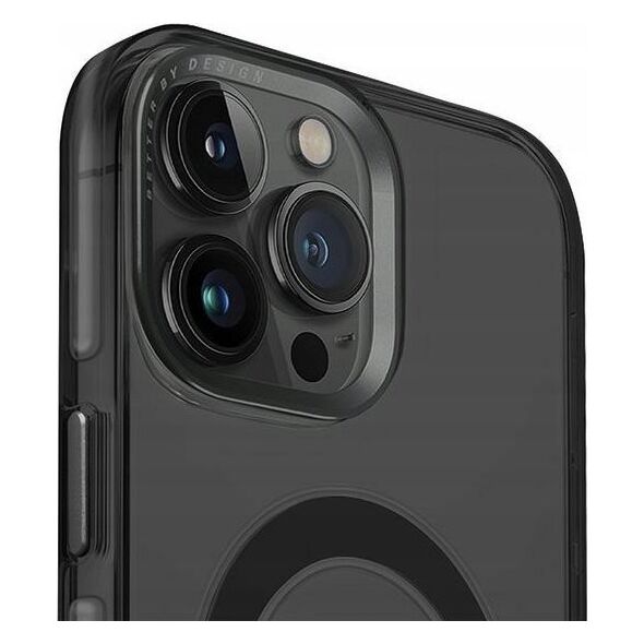 Uniq UNIQ etui Calio iPhone 15 Pro Max 6.7" Magclick Charging szary/smoked grey
