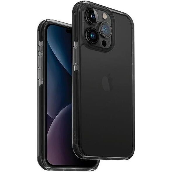 Uniq UNIQ etui Combat iPhone 15 Pro 6.1" czarny/carbon black