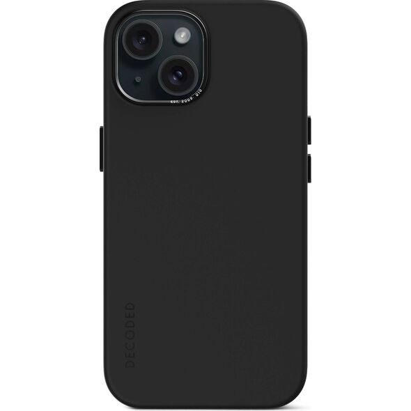 Decoded Obudowa ochronna silikonowa Decoded kompatybilna z MagSafe - do iPhone 15 Plus czarna - Gwarancja bezpieczeństwa. Proste raty. Bezpłatna wysyłka od 170 zł.