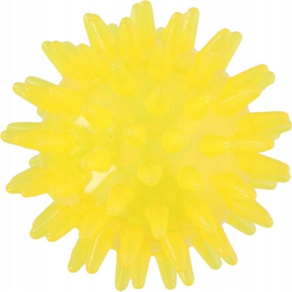 Dunlop ŚCISK DO RĄK PIŁECZKA Z KOLCAMI JEŻYK 6CM DUNLOP ŻÓŁTY
