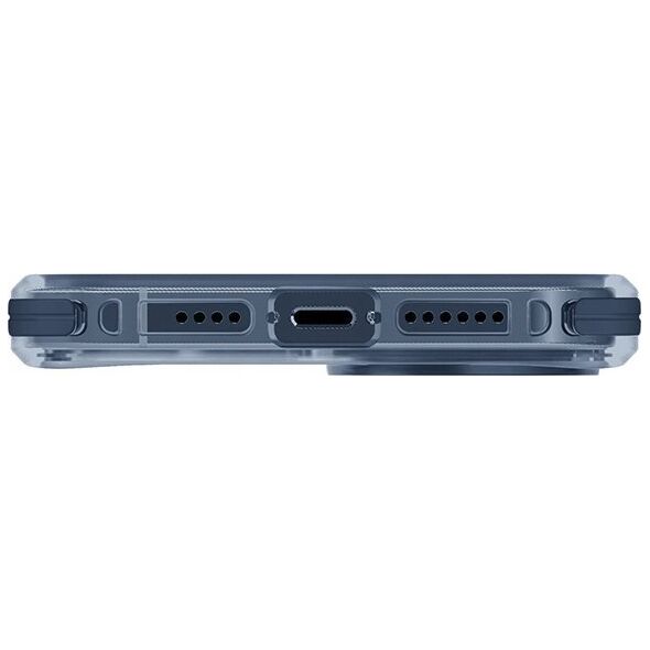 Uniq UNIQ etui Combat iPhone 15 Pro Max 6.7" Magclick Charging ciemnoniebieski/smoke blue
