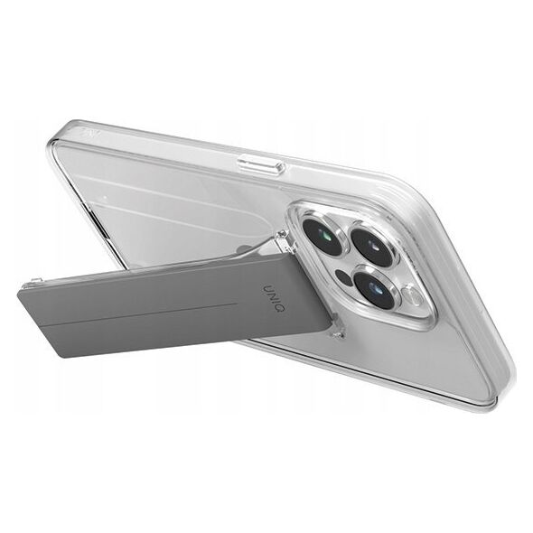Uniq UNIQ etui Heldro Mount with Stand iPhone 15 Pro Max 6.7" przeźroczysty/lucent clear