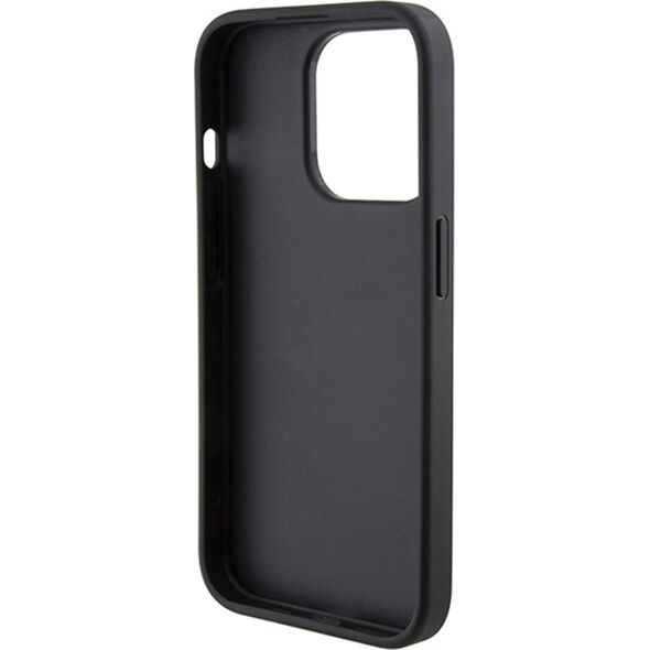 Ferrari Ferrari FEHCP15LPWAK iPhone 15 Pro 6.1" czarny/black hardcase Perforated Waves Metal Logo