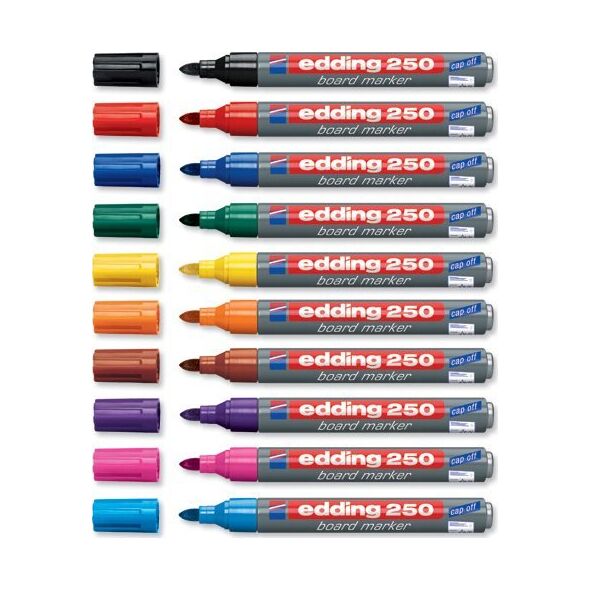 Edding Edding 250 Board Marker Black Schwarz (4-250001) (4250001)