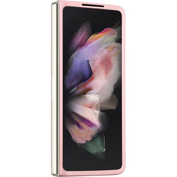 Guess Etui Guess GUHCZFD5HGGSHP Samsung Galaxy Z Fold 5 hardcase Glitter Script różowy/pink