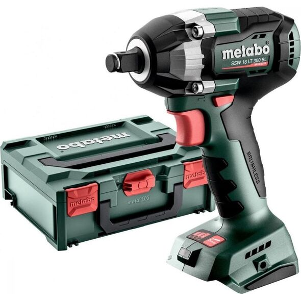 Klucz udarowy Metabo KLUCZ UDAROWY AKUMULATOROWY 1/2'' SSW 18 LT 300 BL 0*AH