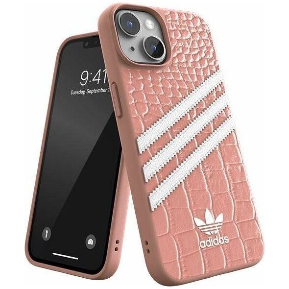Adidas Adidas OR Samba Alligator iPhone 14 6.1" różowo-biały/mauve-white 50199 standard