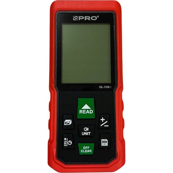 Dalmierz laserowy PRO DALMIERZ LASEROWY. DL-70XG ZIELONA WIÄZKA