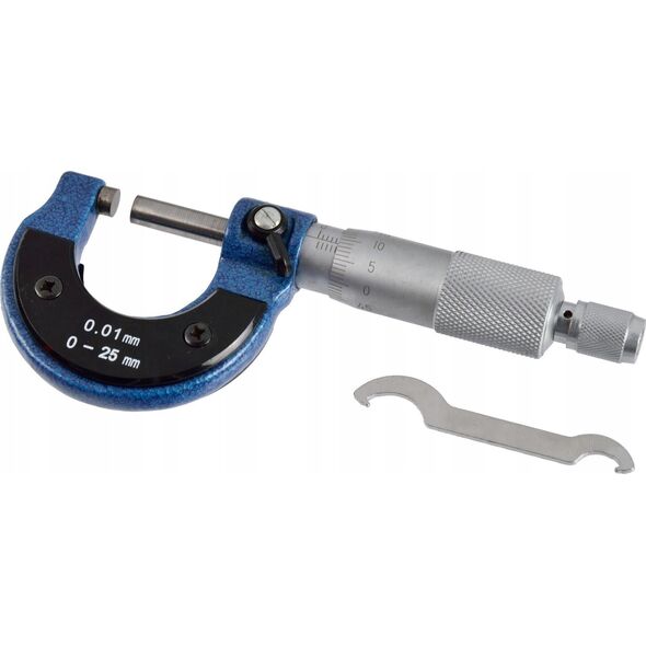 Geko Mikrometr analogowy 0-25mm 0-01mm (50)