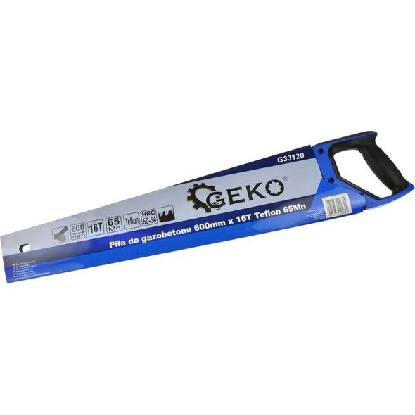 Geko Piła do gazobetonu 600mm 32/16T Teflonowa 65Mn (24)