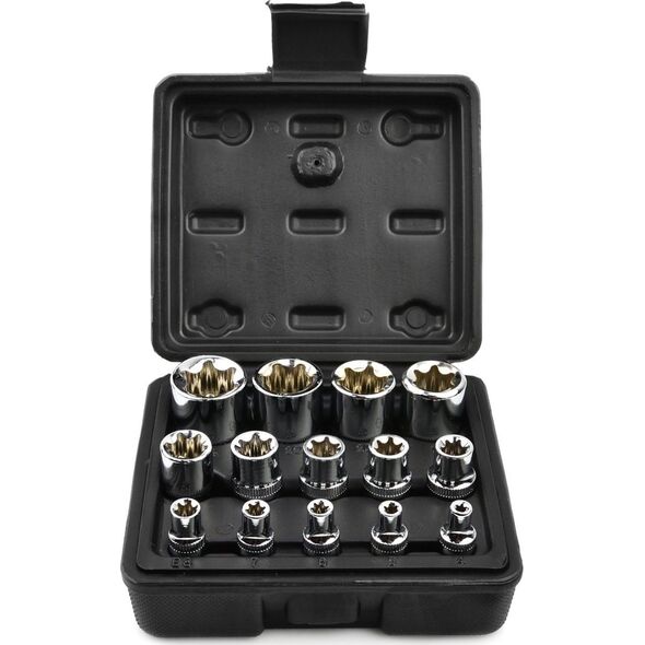 Geko Zestaw nasadek torx E4-E24 14szt. (20)