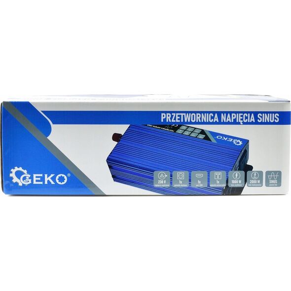 Przetwornica Geko Przetwornica napięcia SINUS 24V/230V 1000/2000W (4)