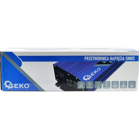 Przetwornica Geko Przetwornica napięcia SINUS 24V/230V 2000/4000W (2)