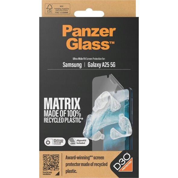 PanzerGlass PanzerGlass Ultra-Wide Fit Sam A25 5G A256 D3O Screen Protection 7360