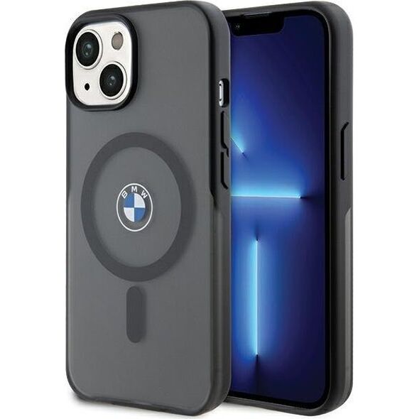 BMW Etui BMW BMHMP15MDSLK Apple iPhone 15 Plus / 14 Plus hardcase IML Signature MagSafe czarny/black