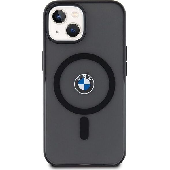 BMW Etui BMW BMHMP15MDSLK Apple iPhone 15 Plus / 14 Plus hardcase IML Signature MagSafe czarny/black