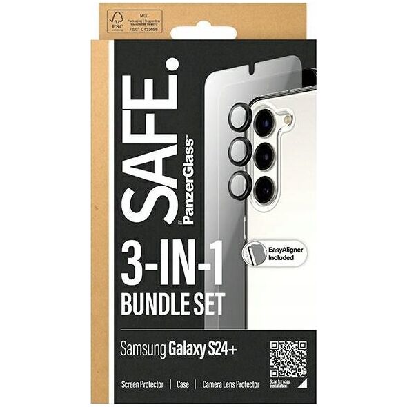PanzerGlass PanzerGlass SAFE. Bundle Galaxy S24+ (Case+Glas+Kameraglas)