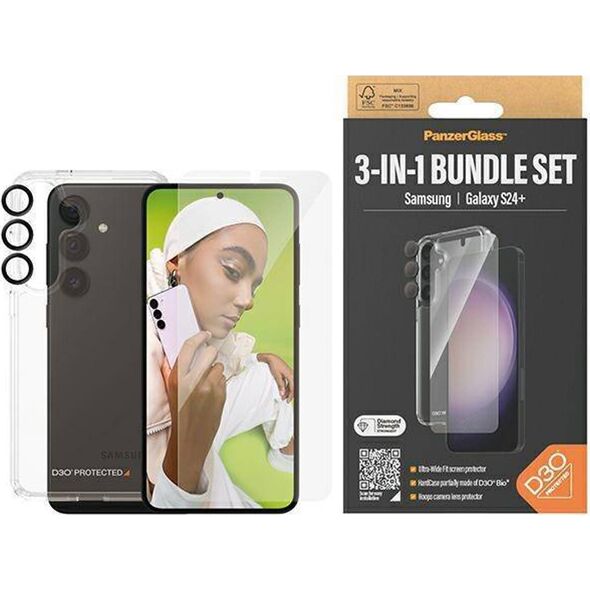 PanzerGlass PanzerGlass Bundle Galaxy S24+ (Case+Glas+Lens)