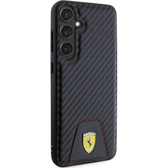 Ferrari Ferrari FEHCS24MN3PUK S24+ S926 czarny/black hardcase Carbon Stitched Bottom