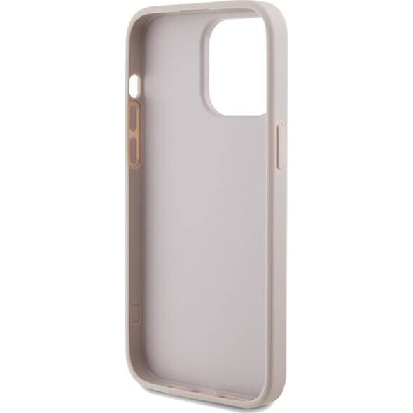 Guess Guess GUHCP14LG4GLPI iPhone 14 Pro 6,1" różowy/pink hard case 4G Stripe Collection