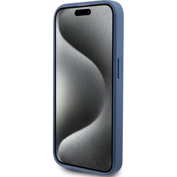 Guess Guess GUHCP15LG4GLBL iPhone 15 Pro 6.1" niebieski/blue hardcase 4G Stripe Collection