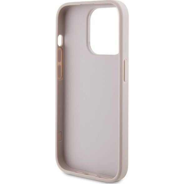 Guess Guess GUHCP15LG4GLPI iPhone 15 Pro 6.1" różowy/pink hardcase 4G Stripe Collection