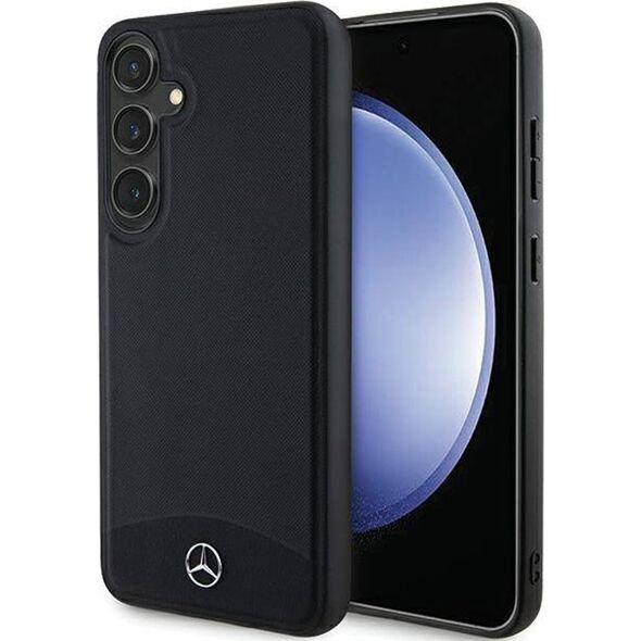 Mercedes Mercedes MEHMS24M23RBARK S24+ S926 czarny/black hardcase Leather Textured & Plain MagSafe