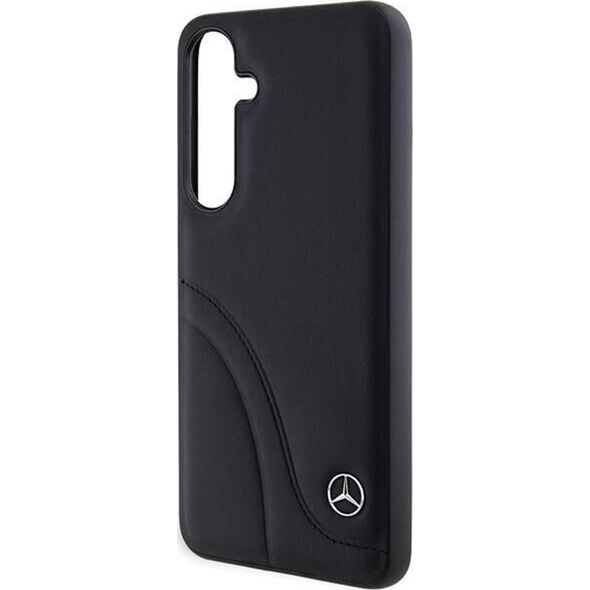 Mercedes Mercedes MEHCS24M23RBCSK S24+ S926 czarny/black hardcase Leather Curved Stitches