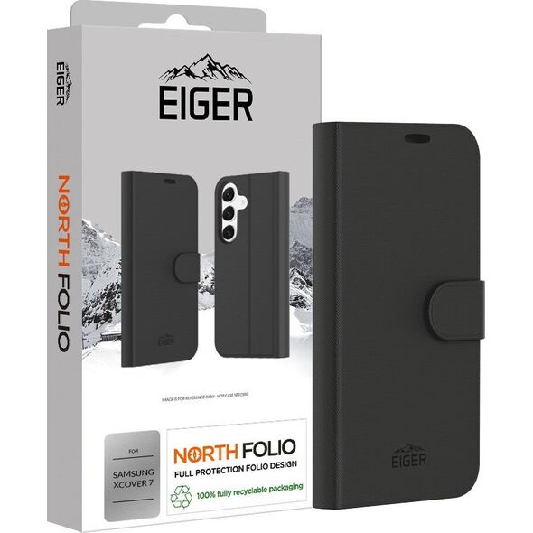 Eiger Eiger North Folio Case Galaxy Xcover7 schwarz