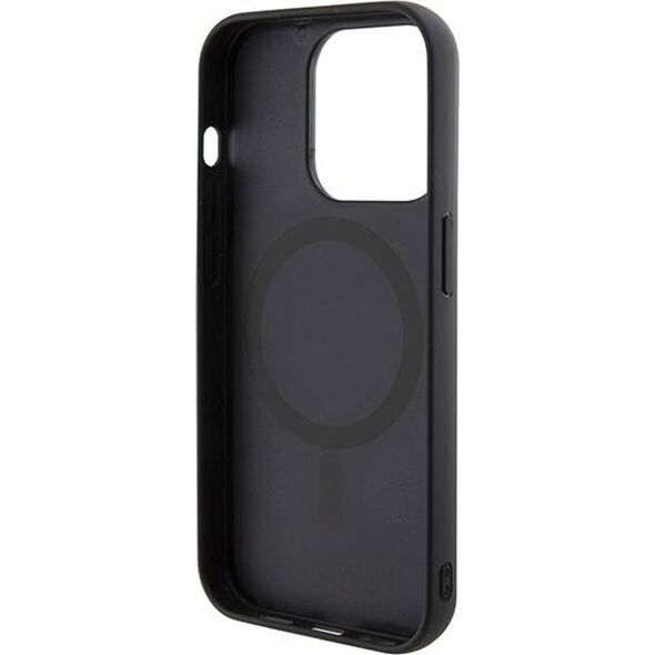 Guess Guess GUHMP15XHGCFSEK iPhone 15 Pro Max 6.7" czarny/black hardcase GCube Stripes MagSafe