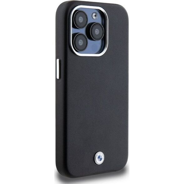 BMW Etui BMW BMHMP14L23PUFWK Apple iPhone 14 Pro Signature Wrapped Metal MagSafe czarny/black