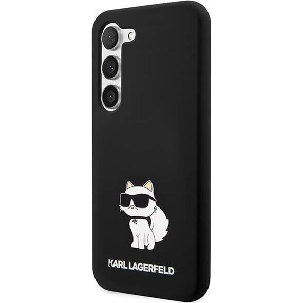 Karl Lagerfeld Etui Karl Lagerfeld KLHCS24MSNCHBCK Samsung Galaxy S24+ Plus hardcase Silicone Choupette czarny/black
