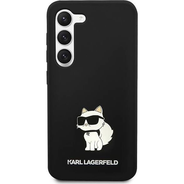 Karl Lagerfeld Etui Karl Lagerfeld KLHCS24MSNCHBCK Samsung Galaxy S24+ Plus hardcase Silicone Choupette czarny/black